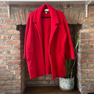 Anthropology sweater coat